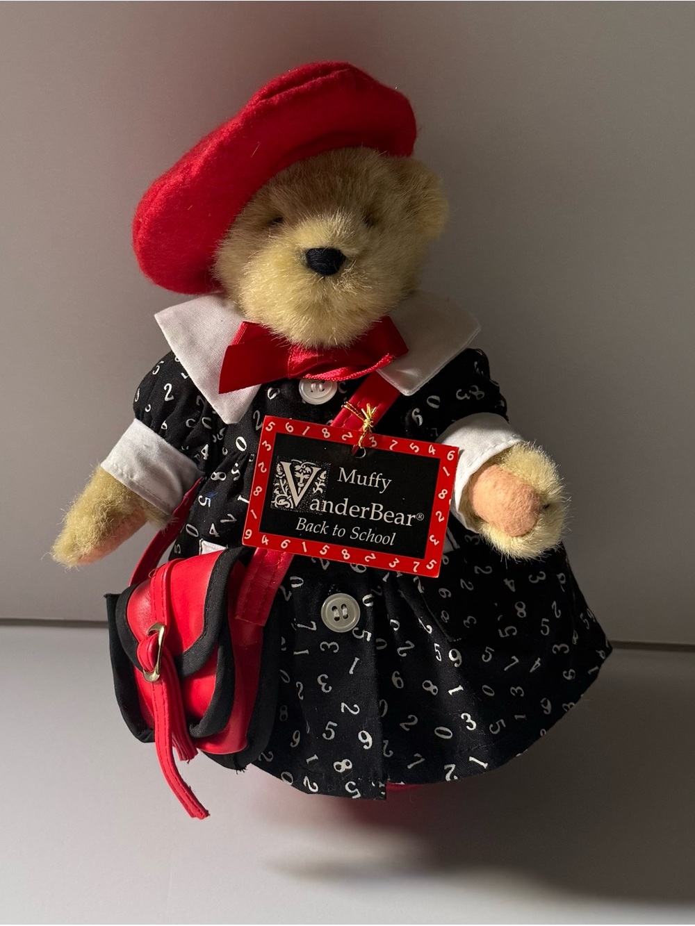 Muffy VanderBear Back to School Bear